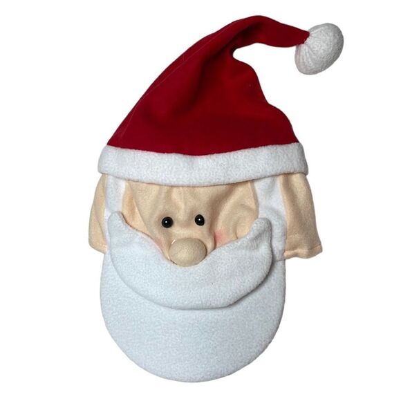 Santa Claus Plush Hat. - Picture 1 of 5